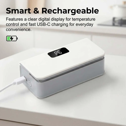 Selador Portátil USB Recarregável com Cortador e Abridor de Garrafas