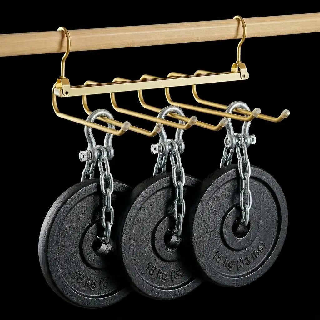 Aircraft-Grade Aluminum Pants Hangers,Golden Metal Alloy Hangers Closet Organizer,Sturdy Space-Saving Clothes Pants Hangers, Closet Organizers for Pants Jeans Skirts Scarf Legging